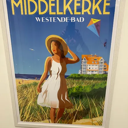 Penthouse 9 Pers Groot Zonneterras 2 Parkeerplaatsen Westende-Bad